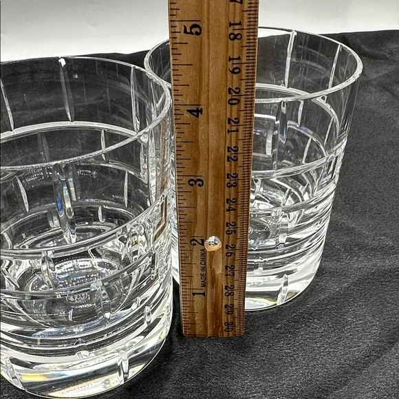 RARE 2 Baccarat Espalier Double Old Fashion Highball Crystal Glasses. - Picture 9 of 17